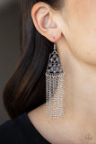 Paparazzi Accessories Cleopatras Allure - Silver Earrings