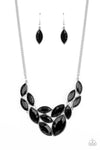 Paparazzi Accessories Glitzy Goddess - Black Necklace