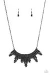 Paparazzi Accessories Skyscraping Sparkle - Black Necklace