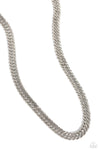 Paparazzi Accessories In The END ZONE - Silver Necklace