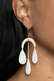 Paparazzi Accessories Atlantis Ambience - Gold Earrings