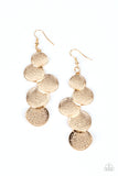 Paparazzi Accessories Token Gesture - Gold Earrings