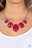 Paparazzi Accessories Vivacious Vanity - Red Necklace