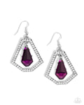 Paparazzi Accessories Poshly Photogenic - Purple Earrings