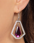 Paparazzi Accessories Poshly Photogenic - Purple Earrings