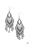 Paparazzi Accessories Dearly Debonair - White Earrings