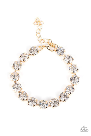 Paparazzi Accessories A-Lister Afterglow - Gold Bracelet