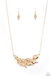 Paparsazzi Accessories Enviable Elegance - Gold Necklace