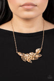 Paparsazzi Accessories Enviable Elegance - Gold Necklace