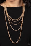 Paparazzi Accessories Top of the Food Chain - Gold Necklace