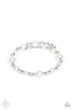 Paparazzi Accessories Chicly Celebrity - White Bracelet