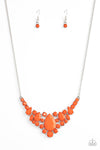 Paparazzi Accessories Bali Ballroom - Orange Necklace