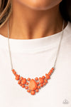 Paparazzi Accessories Bali Ballroom - Orange Necklace