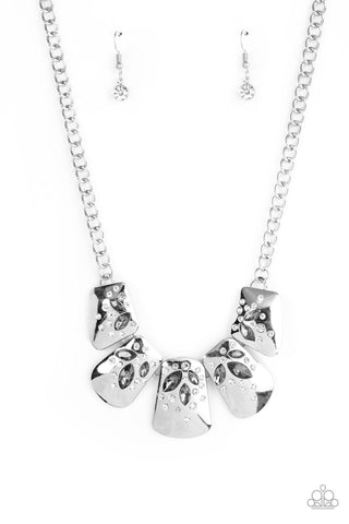 Paparazzi Accessories Jubilee Jingle - Silver Necklace