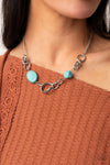 Paparazzi Accessories Sonoran Solo - Blue Necklace