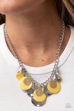 Paparazzi Accessories Oceanic Opera - Yellow Necklace