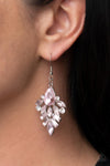 Paparazzi Accessories Stellar-escent Elegance - Pink Earrings