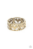 Paparazzi Accessories Legendary Lovers - Brass Bracelet