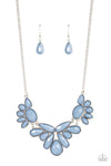 Paparazzi Accessories A Passing FAN-cy - Blue Necklace