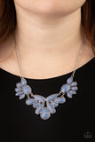 Paparazzi Accessories A Passing FAN-cy - Blue Necklace