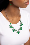 Paparazzi Accessories FROND-Runner Fashion - Green Necklace