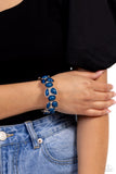 Paparazzi Accessories Gondola Groves - Blue Bracelet