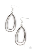 Paparazzi Accessories Lend Me Your Lasso - Silver Earrings