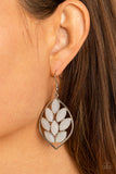 Paparazzi Accessories Glacial Glades - White Earrings