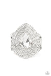 Paparazzi Accessories Icy Indulgence - White Ring