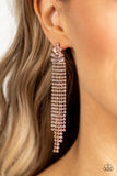 Paparazzi Accessories Overnight Sensation - Copper Earrings