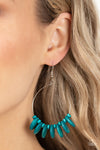 Paparazzi Accessories Surf Camp - Blue Earrings