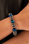 Paparazzi Accessories Power Pose - Blue Bracelet