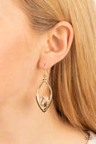 Paparazzi Accessories Beautifully Bejeweled - Gold Earrings