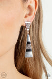 Paparazzi Accessories Safari Seeker - Black Earrings