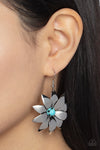 Paparazzi Accessories Pinwheel Prairies - Blue Earrings