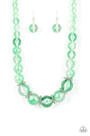 Paparazzi Accessories Marina Mirage - Green Necklace