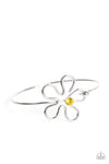 Paparazzi Accessories Floral Innovation - Yellow Bracelet