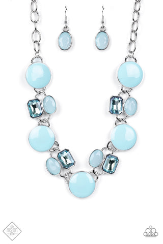 Paparazzi Accessories Dreaming in MULTICOLOR - Blue Necklace