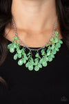 Paparazzi Accessories Crystal Cabaret - Green Necklace