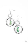 Paparazzi Accessories Good-Natured Spirit - Green Earrings