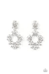 Paparazzi Accessories Leave them Speechless - White Earrings