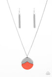 Paparazzi Accessories Seaside Sabbatical - Orange Necklace