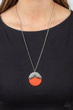 Paparazzi Accessories Seaside Sabbatical - Orange Necklace