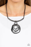 Paparazzi Accessories Forged in Fabulous - Black Necklace