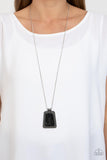 Paparazzi Accessories Private Plateau - Black Necklace