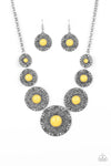 Paparazzi Accessories Garden Glade - Yellow Necklace