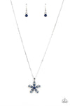 Paparazzi Accessories Botanical Ballad - Blue Necklace