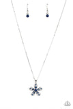 Paparazzi Accessories Botanical Ballad - Blue Necklace