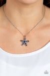 Paparazzi Accessories Botanical Ballad - Blue Necklace