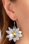 Paparazzi Accessories Pinwheel Prairies - Yellow Earrings